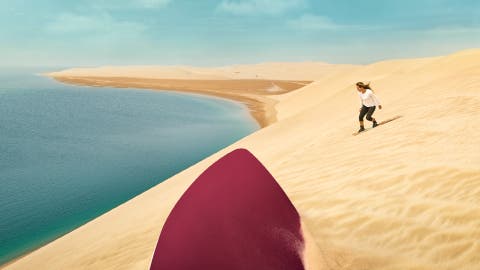 desert safari camel ride qatar The desert