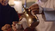 The art of making Arabic coffee