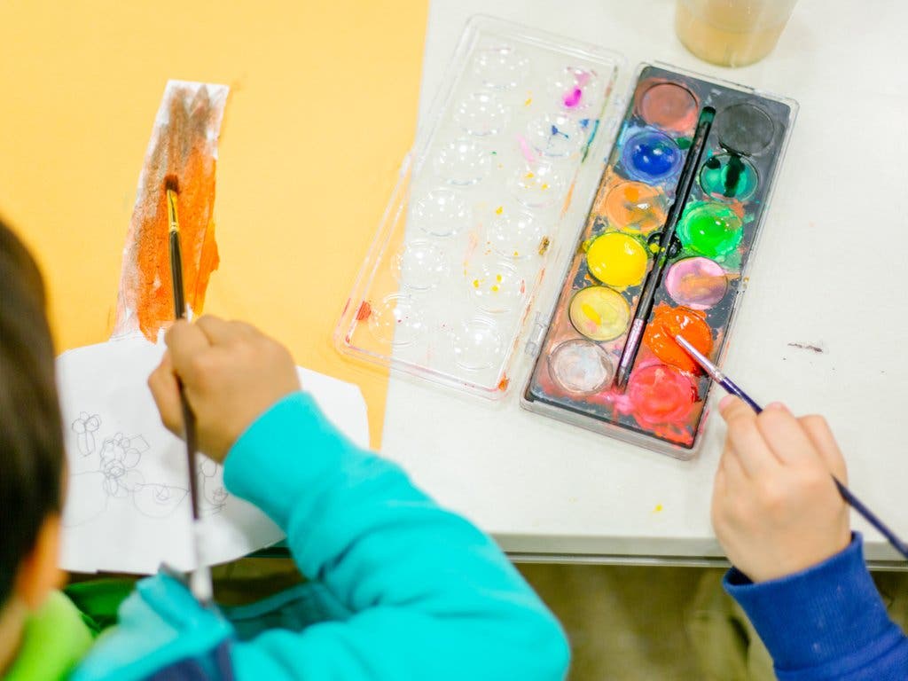Abstract Painting Workshop for Children