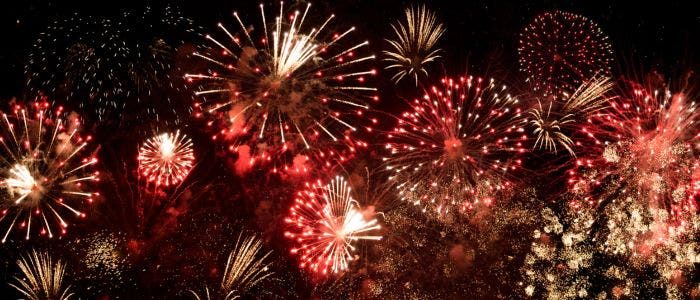 Fireworks Show at Al Wakrah Old Souq