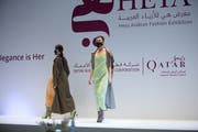 Exposition de mode arabe de Heya