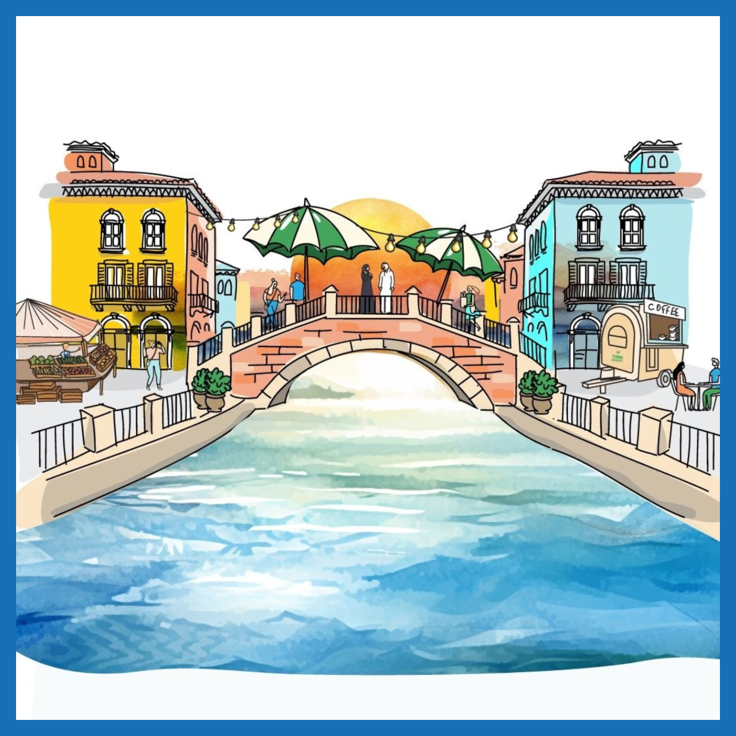 Torba Market on the Bridge