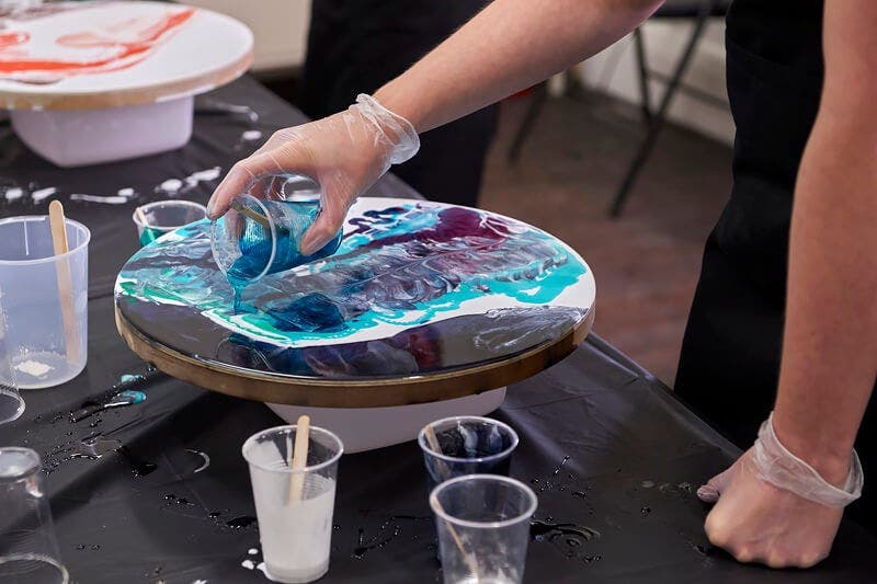 Resin Art: Create & Pour Your Own Art with Marwa Labib