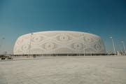 Al Thumama Stadium | Form einer Taqiyah-Gebetsmütze