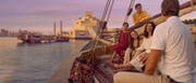 Step onboard a traditional dhow 