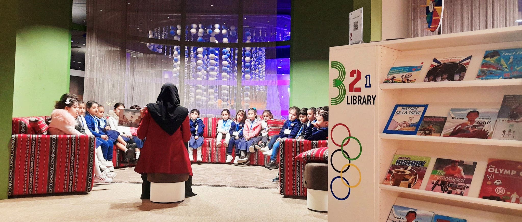 جلسة 3-2-1 الصباحية لرواية القصص