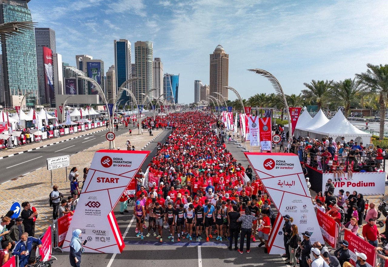 Doha-Marathon von Ooredoo