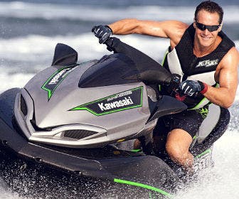 Jetski at West Bay