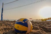 Volleyball Tournament at 974 Beach