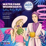 周三水上乐园狂欢 (Waterpark Wednesdays)——女士之夜！