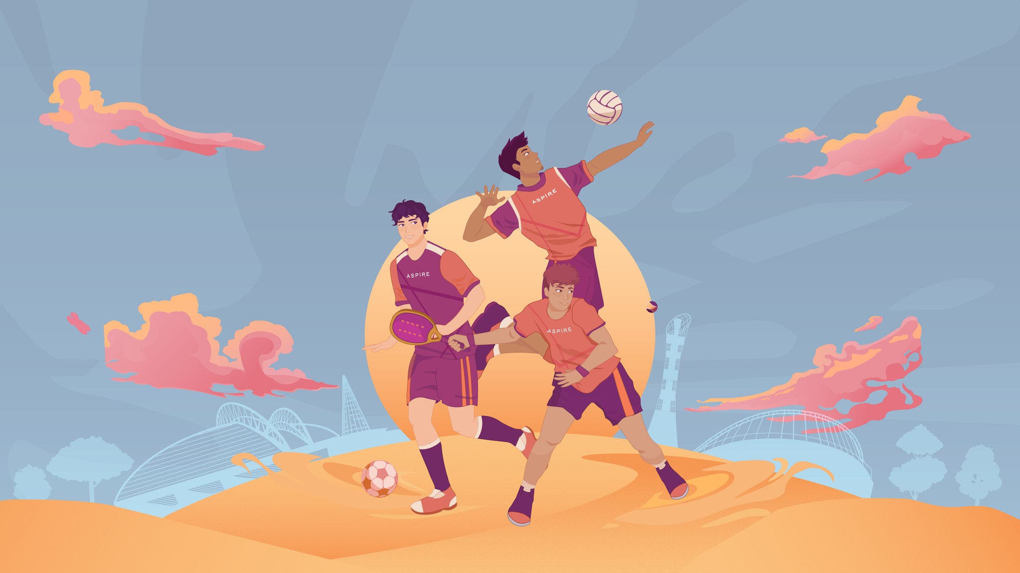 مهرجان الاولية للرياضات الشاطئية