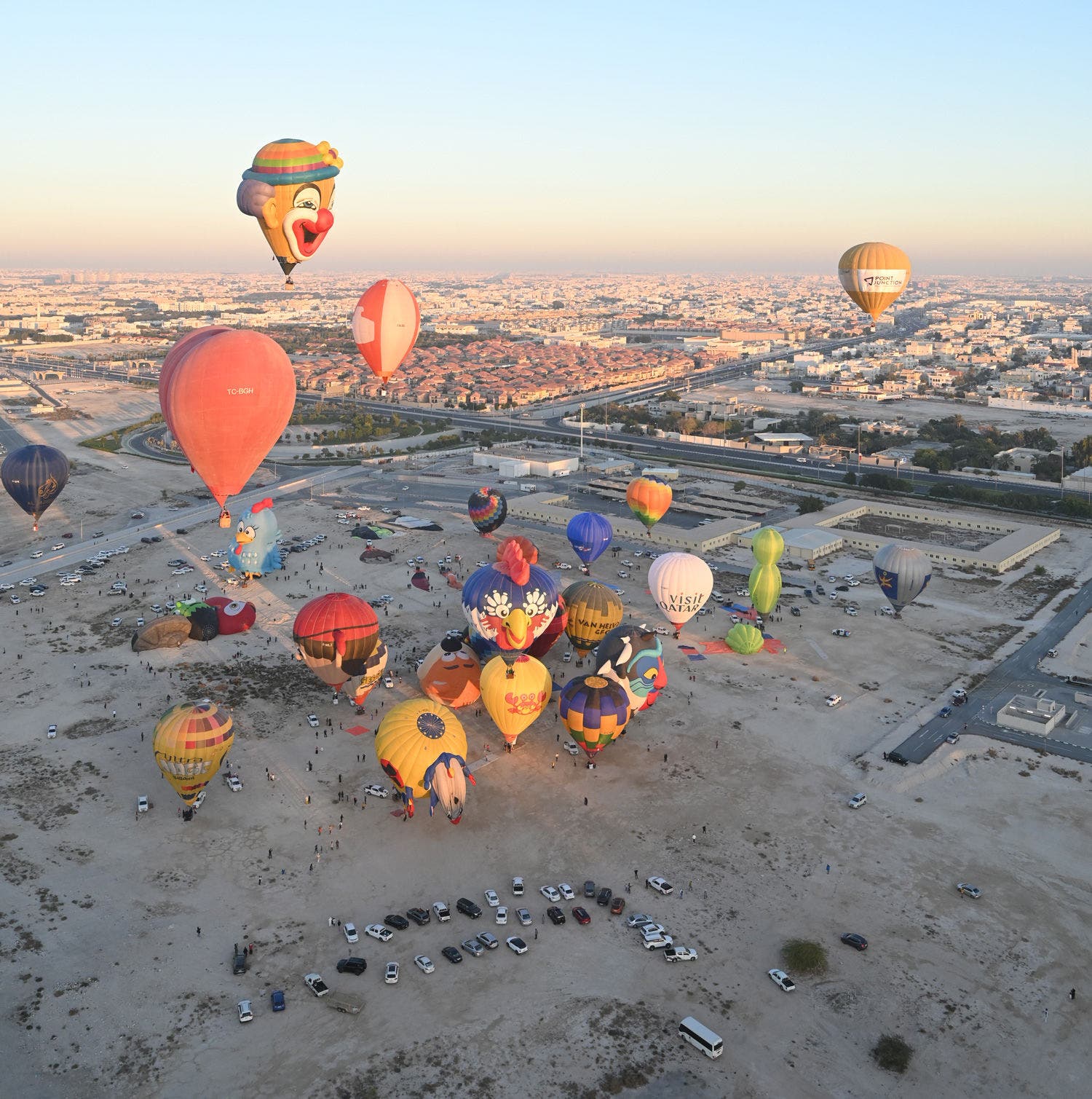 النسخة السادسة من مهرجان قطر للمناطيد