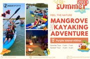 Aventura y descubrimiento de flora y fauna en kayak por los manglares: Purple Island